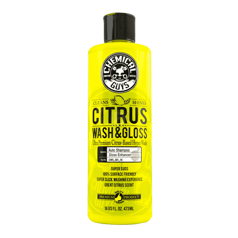 [CWS_301_16] Citrus Wash & Gloss Chemical Guys - Shampoing Hard pour voiture (473ml)