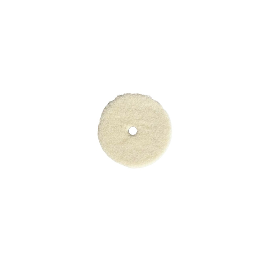 [W.90/75] Pad de polissage Evo Wool Merino Xtra Cut (Pad unitaire Ø 75mm)
