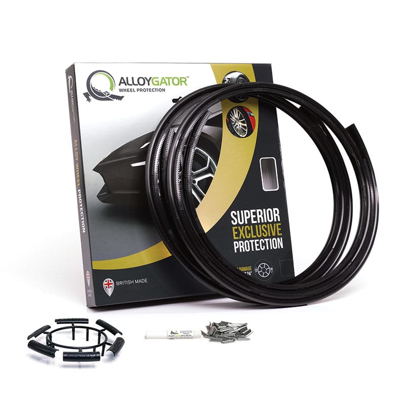 [K4BLCKEXC] Ensemble de Protection de Jantes Exclusive AlloyGator (Noir)