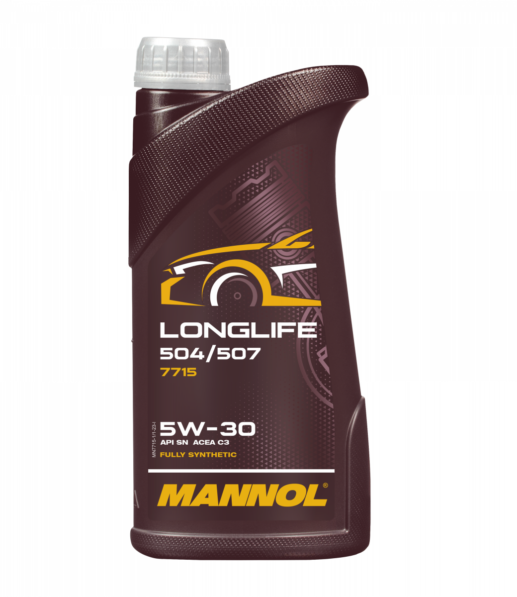 [MN7715-1] Mannol - Huile Moteur 5w30 LongLife 504/507 (1 Litre)