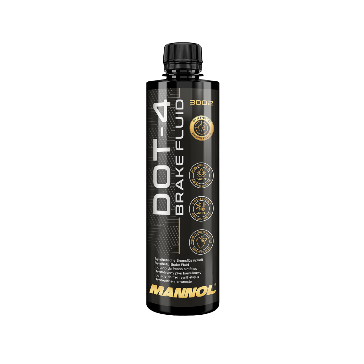 [MN3002-450] Mannol - DOT4 Liquide de Frein (450ml)