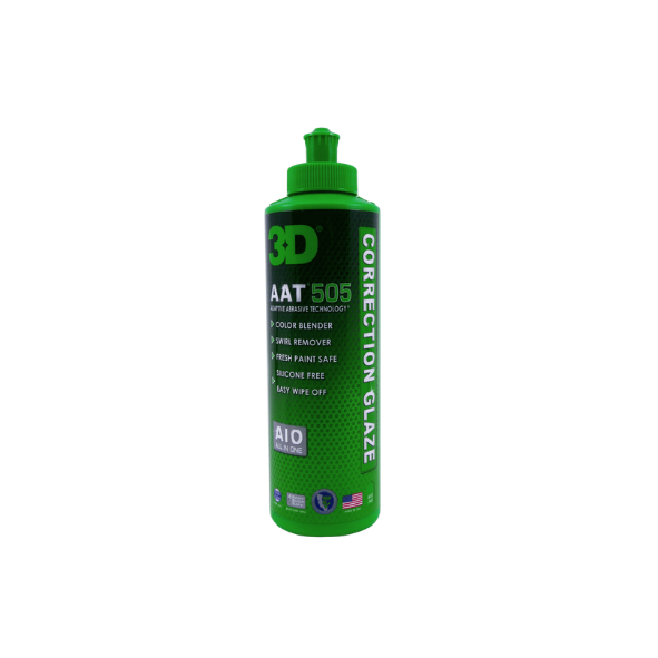 [505OZ8] AAT 505 Polish & Glaze All In One - 3D Car Care (236ml)