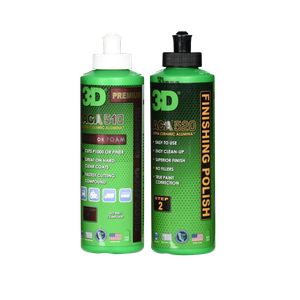 Kit Polish Cut+Finish 236ml - 3D Car Care