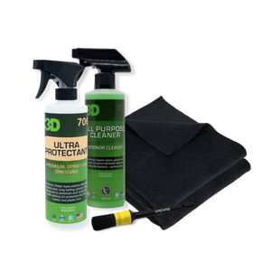 Kit de Nettoyage - Entretien Plastique Intérieur