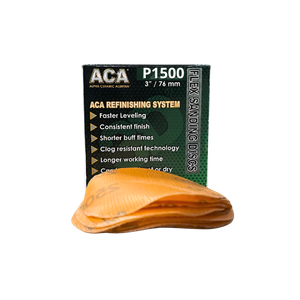 [G-31500-O] ACA Flex P1500 75mm Abrasif Orange – 3D Car Care