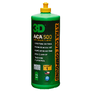 ACA 500 X-Tra Cut Compound - 3D Car Care